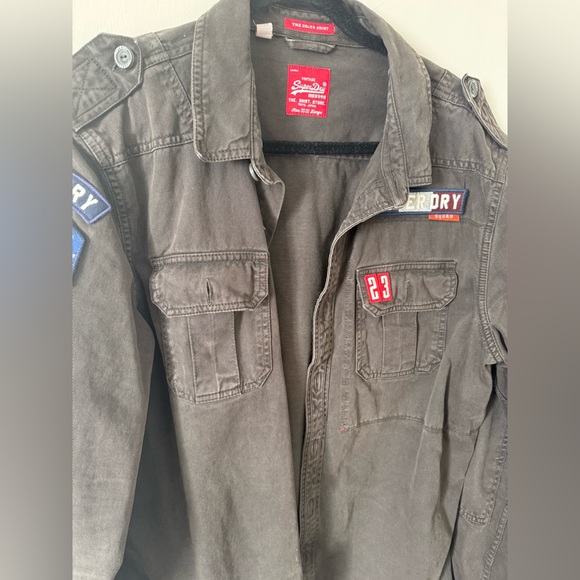 Superdry Men's Field Jacket - Dark Green - Picture 2 of 7